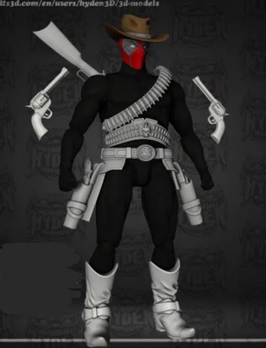 Cowboy deadpool armor kit - deadpool,