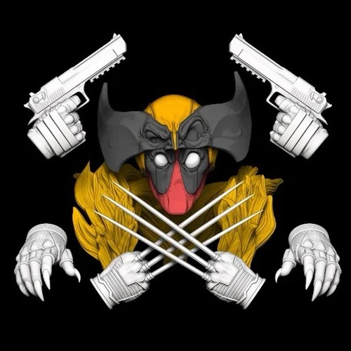Deadpool wolverine kit marvel - wolverine,